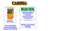 Desktop Screenshot of mcabesa.com